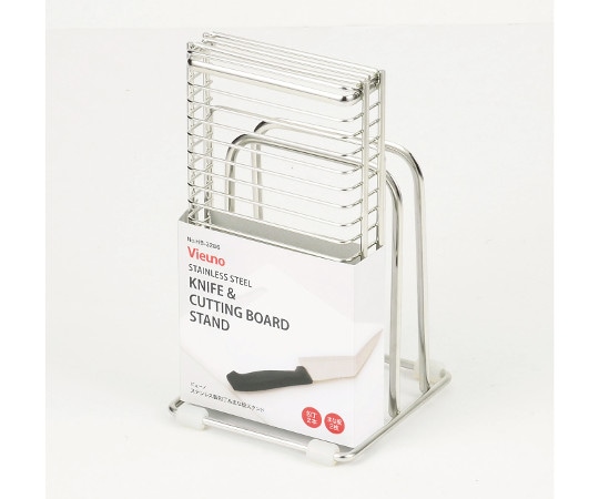 パール金属 ビューノ ステンレス製包丁・まな板スタンド HB-3286 1個（ご注文単位1個）【直送品】