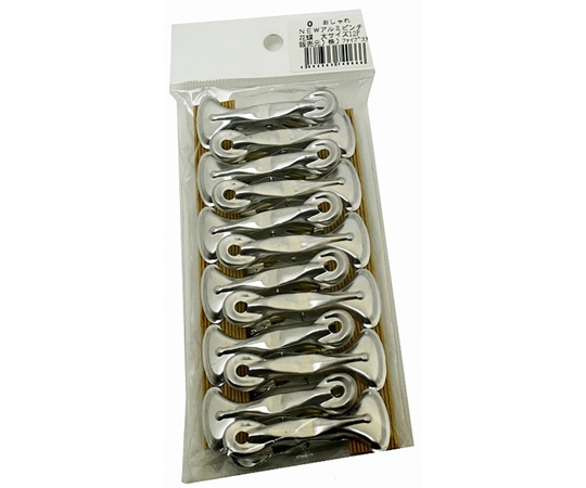 紺屋商事 新アルミピンチ 花蝶 大12P 1パック(12個入) 00250003 1パック(ご注文単位1パック)【直送品】