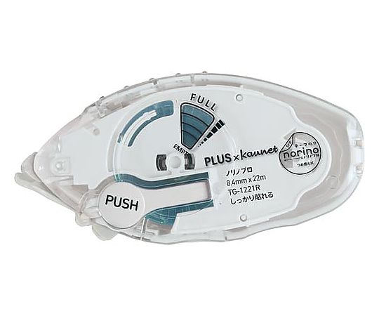 プラス カウネット限定 ノリノプロ しっかり貼れる 透明 TG-1221KN 1個(ご注文単位1個)【直送品】