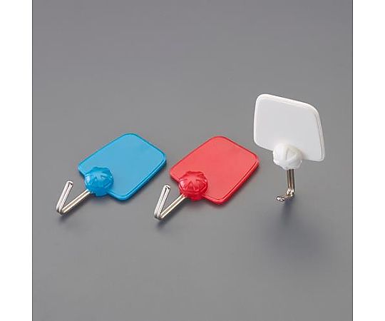 アズワン 1.2kg フック(粘着付/3個) EA638LA-31 1パック(ご注文単位1パック)【直送品】