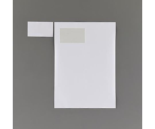 アズワン A4判/ 2面 プリンターラベル(再剥離対応/100枚) EA759XD-72 1パック(ご注文単位1パック)【直送品】