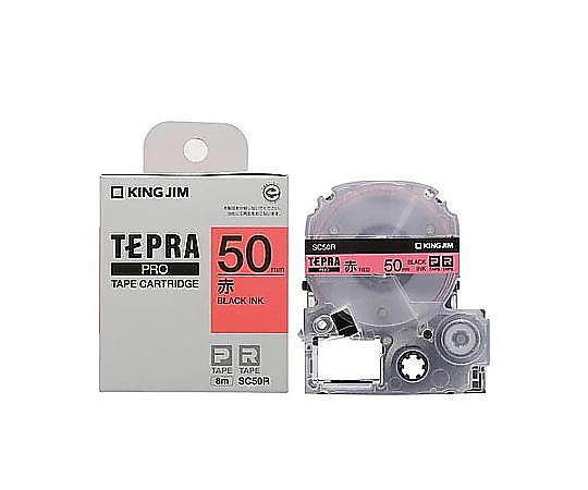 アズワン 50mm テープカセット(赤) EA761DK-501 1個(ご注文単位1個)【直送品】