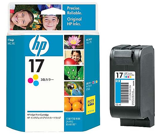 ヒューレット・パッカード 純正インク カラー3色 C6625A 1個(ご注文単位1個)【直送品】