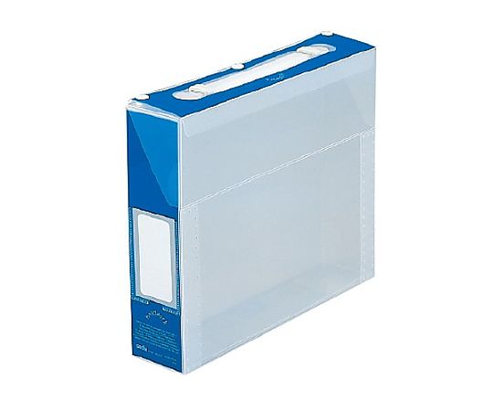 セキセイ A4/ 70x321x268mm ボックスバッグ(ブルー) EA762CF-331 1冊(ご注文単位1冊)【直送品】