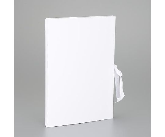 アズワン A4 伸縮式ファイル(ホワイト) EA762CF-442 1冊(ご注文単位1冊)【直送品】