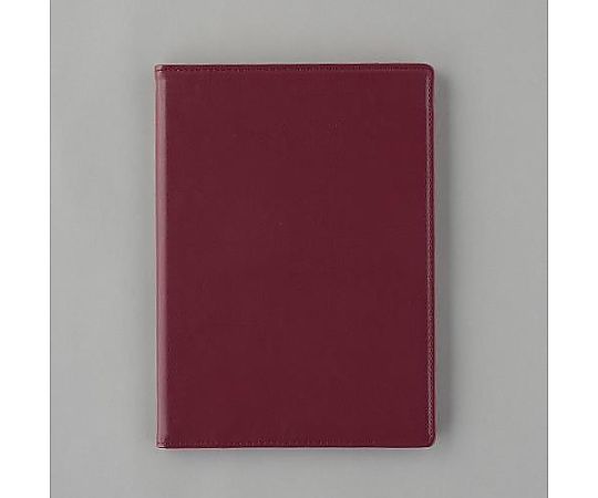 アズワン 235x171mm クリップファイル(二つ折り/レッド) EA762DA-172 1個(ご注文単位1個)【直送品】