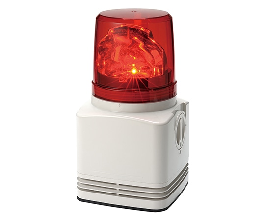 パトライト LED回転灯付電子音報知器 赤 RFT-24A-R 1個(ご注文単位1個)【直送品】