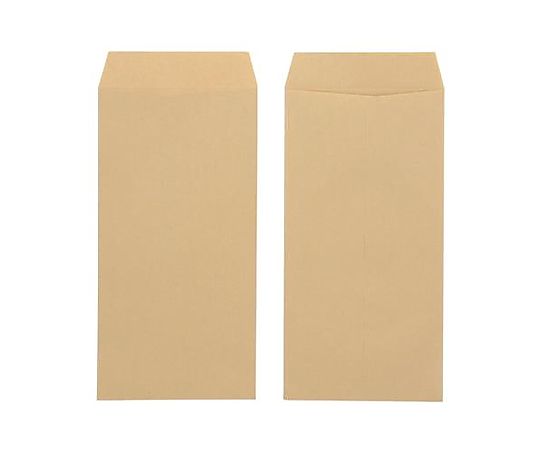 アズワン 120x235mm/長3  クラフト封筒(郵便枠なし) EA762GE-32A 1袋(ご注文単位1袋)【直送品】