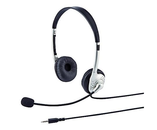 アズワン 27mm ヘッドセットマイクロホン(タブレット用/ステレオ) EA763BC-26 1個(ご注文単位1個)【直送品】