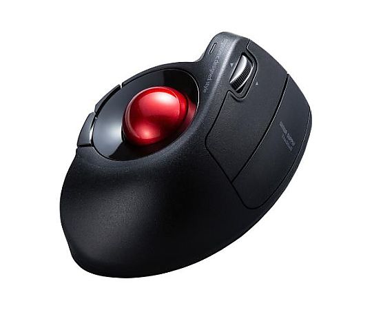 サンワサプライ [単3x2本] ワイヤレスマウス(IRLED/エルゴトラックボール EA764AA-164 1個(ご注文単位1個)【直送品】