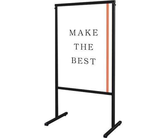 常磐精工 ブラックスマートメッセージスタンド A1両面 BSMMSAC-A1R 1台(ご注文単位1台)【直送品】
