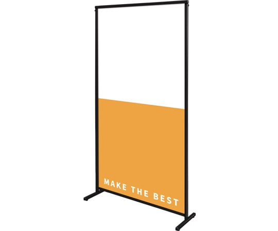 常磐精工 ブラックスマートメッセージスタンド アルミ複合板 900×1800mm BSMMSAP-900X1800 1台(ご注文単位1台)【直送品】