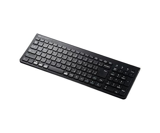 サンワサプライ 365x127x14mm ワイヤレスキーボード(超薄型/テンキー付 EA764AB-201 1個(ご注文単位1個)【直送品】
