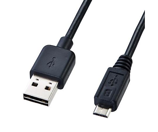アズワン 2.0m 両面挿せるUSBケーブル(A-microB/2.0対応 EA764AJ-139 1個(ご注文単位1個)【直送品】