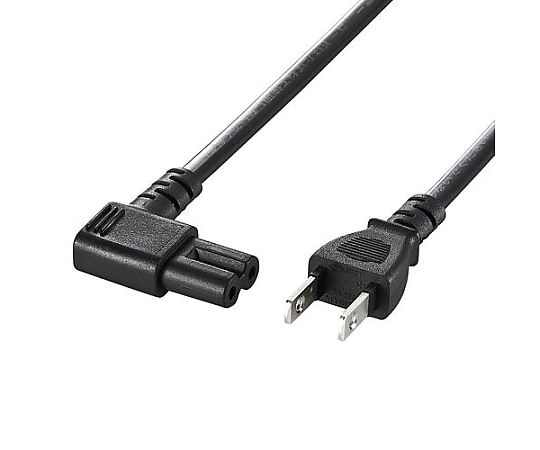 アズワン AC125V/7A ノートPC用L型電源コード(2P/1.0m) EA764CD-25 1個(ご注文単位1個)【直送品】