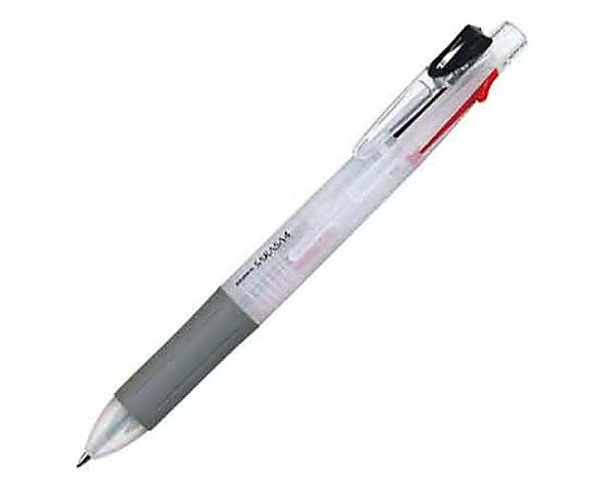 ゼブラ 多色ボールペン サラサ4 0.5mm 白軸 J4J1-W 1本(ご注文単位1本)【直送品】