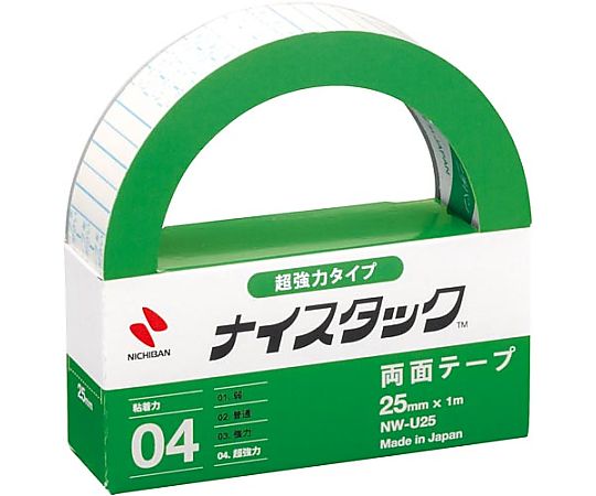 ニチバン ナイスタック超強力タイプ 幅25mm NW-U25 1巻(ご注文単位1巻)【直送品】