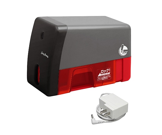 ソニック イージーピージー 電動鉛筆削り ブラック EK-7018-D 1個(ご注文単位1個)【直送品】