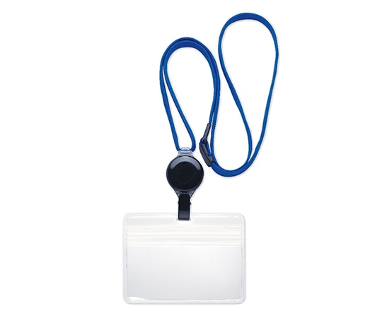 ソニック プロ 耐リール 吊下げ名札 青 NF-2184-B 1個(ご注文単位1個)【直送品】