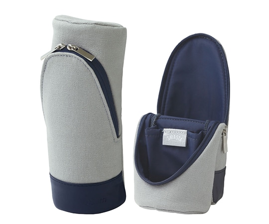 ソニック ユートリム スマ・スタ キャンバス地 立つペンケース UT-4037-GL 1個(ご注文単位1個)【直送品】