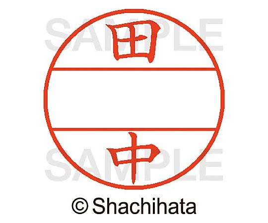 シヤチハタ データーネームEX15号 マスター部 既製 田中 XGL-15M 1個(ご注文単位1個)【直送品】