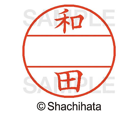 シヤチハタ データーネームEX15号 マスター部 既製 和田 XGL-15M-01999 1個(ご注文単位1個)【直送品】
