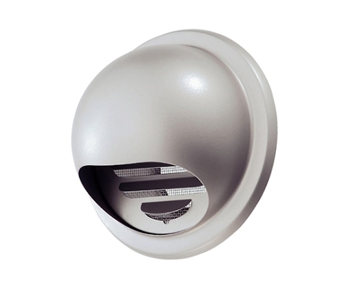 神栄ホームクリエイト 丸型フード付ガラリ シルバーメタリック SK-SGF150-SLC 1個(ご注文単位1個)【直送品】