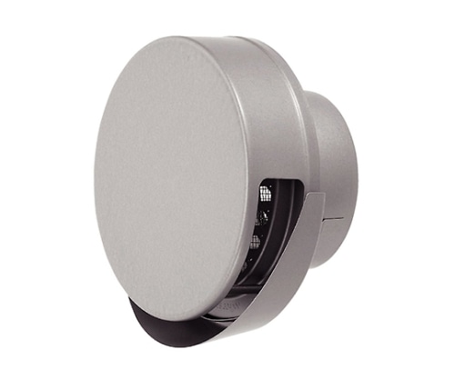 神栄ホームクリエイト フラット型フード付ガラリ (水切・防火ダンパー付) シルバー SK-SGH150WD 1個(ご注文単位1個)【直送品】