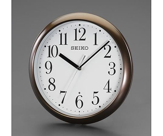 エスコ φ305mm [電波]掛時計 EA798CC-113 1個(ご注文単位1個)【直送品】