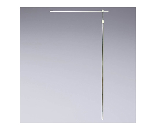 日本緑十字社 ステンレスポール(のぼり用ポール)最長4m 255104 1本（ご注文単位1本）【直送品】