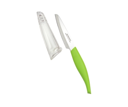 サンクラフト 鞘付フルーツナイフ (グリーン) FC-103 1個（ご注文単位1個）【直送品】