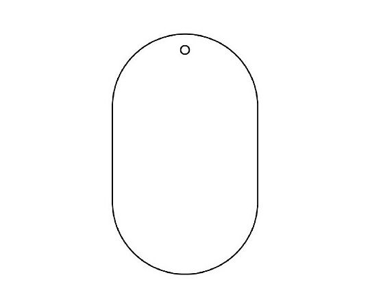 エスコ 60x 38mm エコユニボード札(5枚) EA956V-113 1組(ご注文単位1組)【直送品】