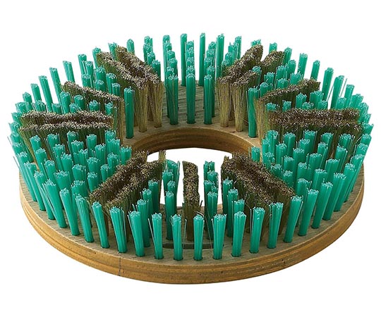 山崎産業(コンドル) ポリシャー用 真鍮トーロンブラシ 12 E-150 1個(ご注文単位1個)【直送品】