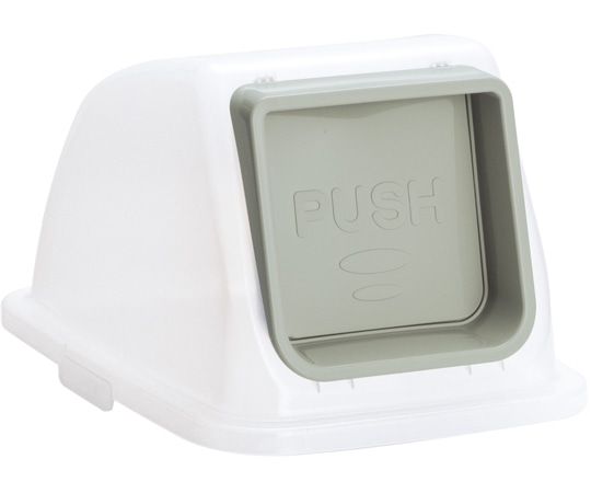 テラモト 分別ユニバーサルペール 65 蓋 半透明プッシュ DS-228-622-0 1台(ご注文単位1台)【直送品】