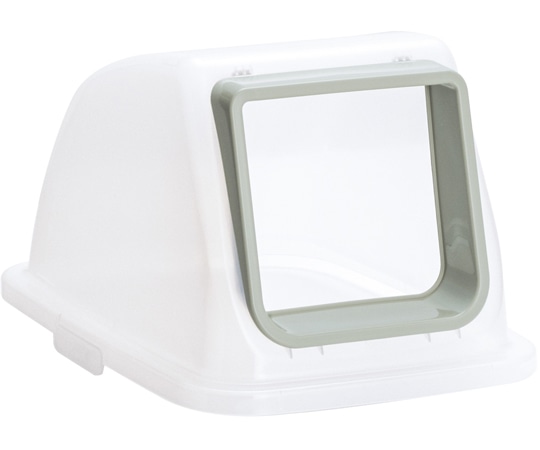 テラモト 分別ユニバーサルペール 65 蓋 半透明オープン DS-228-623-0 1台(ご注文単位1台)【直送品】