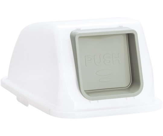 テラモト 分別ユニバーサルペール 90 蓋 半透明プッシュ DS-228-632-0 1台(ご注文単位1台)【直送品】