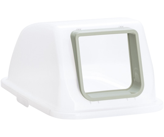 テラモト 分別ユニバーサルペール 90 蓋 半透明オープン DS-228-633-0 1台(ご注文単位1台)【直送品】