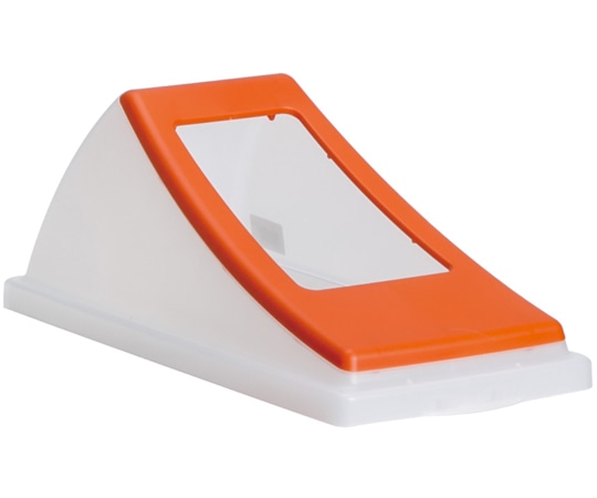 テラモト エコン ダストボックス #30半透明 蓋 レッド 一般ゴミ用 オープン DS-220-502-2 1台(ご注文単位1台)【直送品】