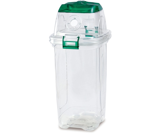 テラモト 透明エコダスター #45 ペットボトルキャップ用 グリーン DS-459-045-0 1台(ご注文単位1台)【直送品】