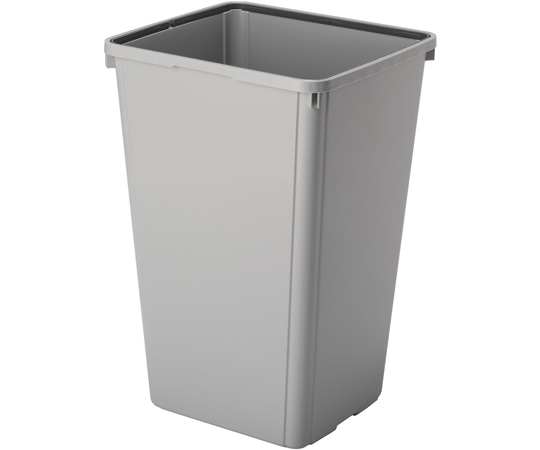 テラモト エコン ダストボックス #90 角型 本体グレー DS-220-809-5 1台(ご注文単位1台)【直送品】