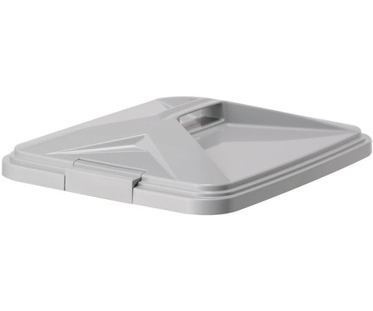 テラモト エコン ダストボックス #70 角型 フタグレー ゴムパッキン付 DS-220-817-5 1台(ご注文単位1台)【直送品】