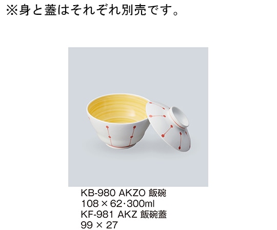 三信化工 飯碗蓋 赤飾り KF-981_AKZ 1個（ご注文単位1個）【直送品】