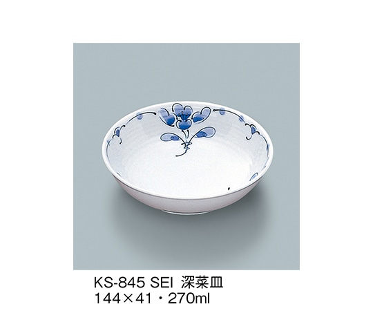 三信化工 深菜皿 青風 KS-845_SEI 1個（ご注文単位1個）【直送品】