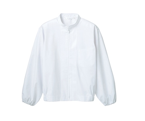 住商モンブラン ジャンパー 男女兼用 長袖 白 8-701 LL 1枚（ご注文単位1枚）【直送品】