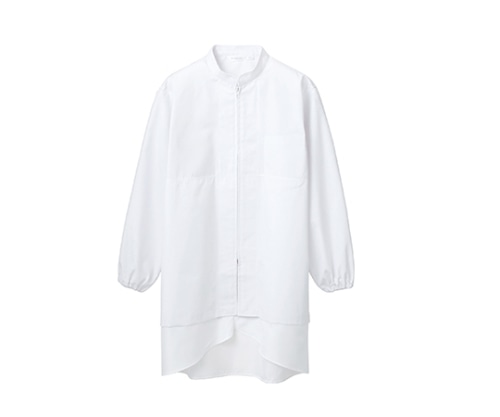 住商モンブラン ブルゾン 男女兼用 長袖 白 8-721 LL 1枚（ご注文単位1枚）【直送品】