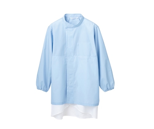 住商モンブラン ブルゾン 男女兼用 長袖 サックス 8-733 L 1枚（ご注文単位1枚）【直送品】