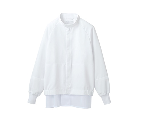 住商モンブラン ジャンパー男女兼用 長袖 白 DC8701-2 3L 1枚（ご注文単位1枚）【直送品】