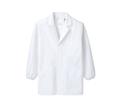 住商モンブラン 調理衣 メンズ 長袖 白 エコ 1-801 LL 1枚（ご注文単位1枚）【直送品】