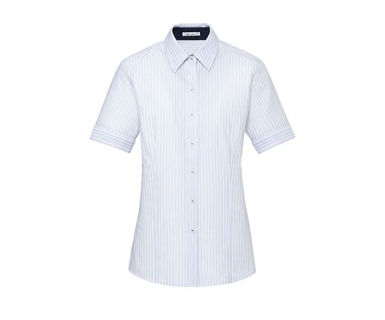 BON 半袖ブラウス ブルー 17G RB4554-6 17G 1枚（ご注文単位1枚）【直送品】