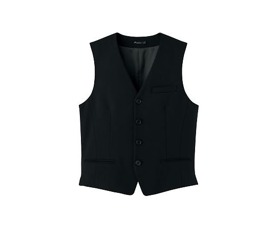 FACEスーツ メンズストレッチベスト ブラック 4L FV1006M-16 4L 1枚（ご注文単位1枚）【直送品】